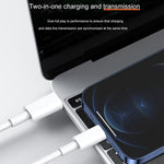Cavo ricarica rapida USB-C a 8 pin 20W 1 metro