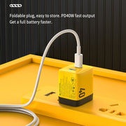 Caricabatterie GaN 40W USB-C WK WP-U128