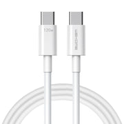 Cavo dati a ricarica rapida WK WDC-175 da USB-C/Type-C a USB/Type-C da 120 W, lunghezza: 1,2 m