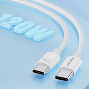 Cavo dati a ricarica rapida WK WDC-175 da USB-C/Type-C a USB/Type-C da 120 W, lunghezza: 1,2 m