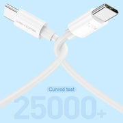 Cavo dati a ricarica rapida WK WDC-175 da USB-C/Type-C a USB/Type-C da 120 W, lunghezza: 1,2 m