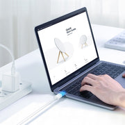 Cavo dati a ricarica rapida WK WDC-175 da USB-C/Type-C a USB/Type-C da 120 W, lunghezza: 1,2 m