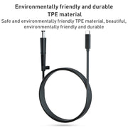Cavo di ricarica per alimentazione portatile da USB-C/Type-C a 7,4 x 0,6 mm per HP, lunghezza cavo: circa 1,5 m, Type-C to 7.4 x 0.6mm For HP Laptop, Type-C to 7.4 x 0.6mm