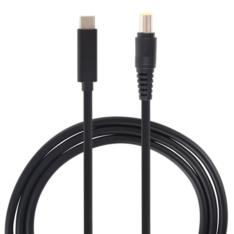 Per cavo di ricarica per laptop Lenovo USB-C / Type-C da 7,9 x 5,5 mm, lunghezza cavo: circa 1,5 m, Type-C to 7.9 x 5.5mm