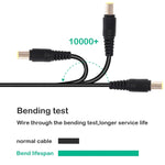 Per cavo di ricarica per laptop Lenovo USB-C / Type-C da 7,9 x 5,5 mm, lunghezza cavo: circa 1,5 m, Type-C to 7.9 x 5.5mm