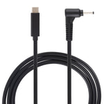 Cavo di ricarica per alimentazione laptop da USB-C/Type-C a 3,0 x 1,0 mm, lunghezza cavo: circa 1,5 m, Type-C to 3.0 x 1.1mm