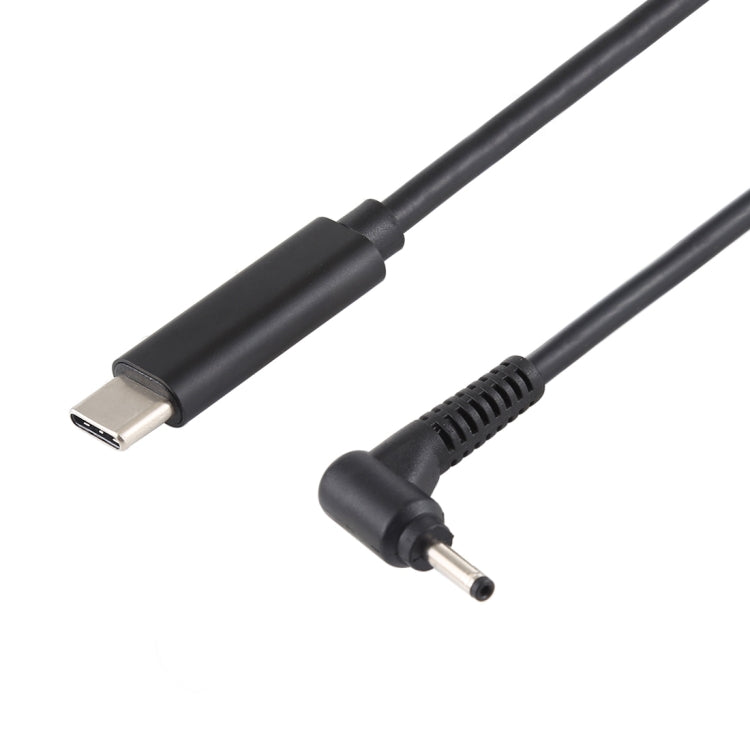 Cavo di ricarica per alimentazione laptop da USB-C/Type-C a 3,0 x 1,0 mm, lunghezza cavo: circa 1,5 m, Type-C to 3.0 x 1.1mm