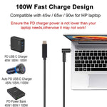 Cavo di ricarica per alimentazione laptop da USB-C/Type-C a 3,0 x 1,0 mm, lunghezza cavo: circa 1,5 m, Type-C to 3.0 x 1.1mm