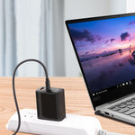 Cavo di ricarica per alimentazione portatile da USB-C/Type-C a 4,0 x 1,7 mm, lunghezza cavo: circa 1,5 m, Type-C to 4.0 x 1.7mm Bullet Head