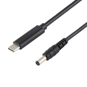 Cavo di ricarica per laptop da USB-C/Type-C a 5,5 x 2,1 mm, lunghezza cavo: circa 1,5 m, Type-C to 5.5 x 2.1mm