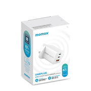Adattatore di alimentazione per caricabatterie rapido MOMAX UM30 PD 67 W, presa UK, UK Plug