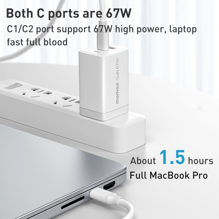 Adattatore alimentazione MOMAX UM30 PD 67W UK Plug
