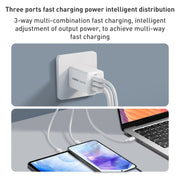 Adattatore di alimentazione per caricabatterie rapido MOMAX UM30 PD 67 W, presa UK, UK Plug