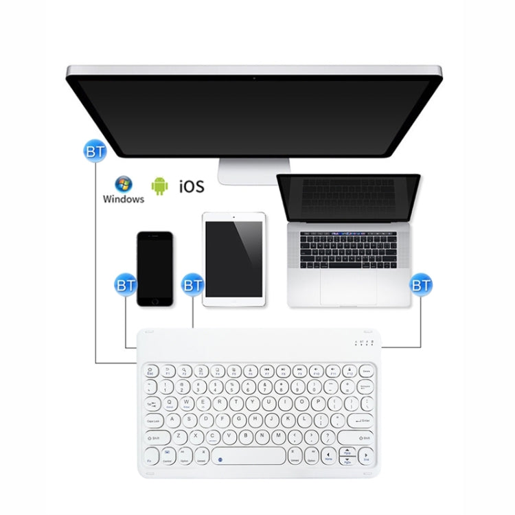 Tastiera Bluetooth wireless universale con copritastiera