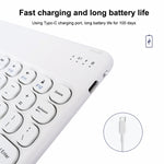 Tastiera Bluetooth wireless universale con copritastiera