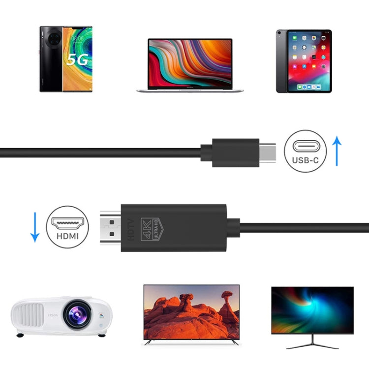 Cavo USB-C a HDMI 4K 30Hz 1,8 m Onten UC503