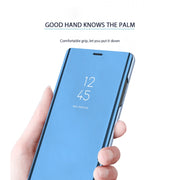 Custodia in pelle con supporto per Samsung Galaxy A70