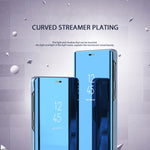 Custodia in pelle con supporto per Samsung Galaxy A70