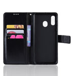 Custodia portafoglio in pelle per Galaxy A20 e A30