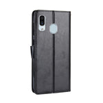 Custodia portafoglio in pelle per Galaxy A20 e A30