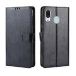 Custodia portafoglio in pelle per Galaxy A20 e A30
