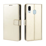 Custodia portafoglio in pelle per Galaxy A20 e A30