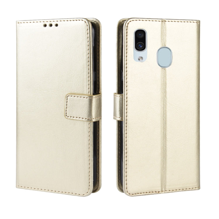 Custodia portafoglio in pelle per Galaxy A20 e A30