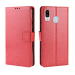 Custodia portafoglio in pelle per Galaxy A20 e A30