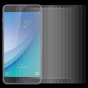 Pellicola in vetro temperato 9H per Galaxy C7 Pro 10 pezzi