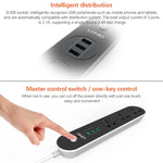 LDNIO SC3301 multipresa da viaggio 3 USB 3 prese 1,6 m
