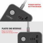 LDNIO SC3604 multipresa 6 porte USB 3 prese 2 m cavo