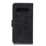 Custodia portafoglio in pelle per Galaxy S10 Plus