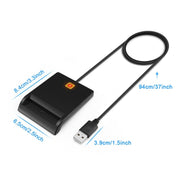 Lettore di smart card con chip SIM ROCKETEK SCR1 CAC ID, SCR1