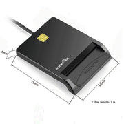 ROCKETEK SCR1-C CAC ID SIM Chip Lettore di Smart Card, SCR1-C