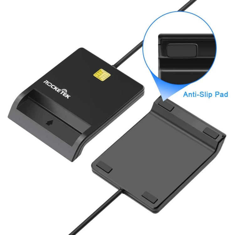 ROCKETEK SCR1-C CAC ID SIM Chip Lettore di Smart Card, SCR1-C