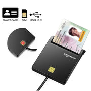ROCKETEK SCR1-C CAC ID SIM Chip Lettore di Smart Card, SCR1-C