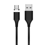 Cavo dati magnetico intrecciato in nylon M11 3A da USB a USB-C / Type-C, lunghezza cavo: 1 m, USB-C / Type-C