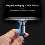 Cavo dati magnetico intrecciato in nylon M11 3A da USB a USB-C / Type-C, lunghezza cavo: 1 m, USB-C / Type-C