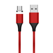 Cavo dati magnetico intrecciato in nylon M11 3A da USB a USB-C / Type-C, lunghezza cavo: 2 m, USB-C / Type-C
