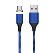 Cavo dati magnetico intrecciato in nylon M11 5A da USB a USB-C / Type-C, lunghezza cavo: 2 m, USB-C / Type-C