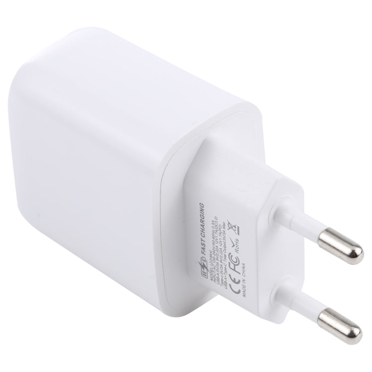 Caricatore da viaggio USB-C 20W QC 3.0 PD 3.0 EU Plug