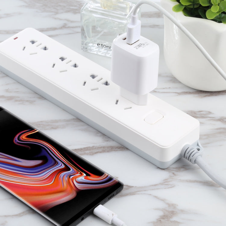 Caricatore da viaggio USB-C 20W QC 3.0 PD 3.0 EU Plug