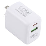Caricatore da viaggio USB-C 20W QC 3.0 PD 3.0 US Plug