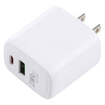 Caricatore da viaggio USB-C 20W QC 3.0 PD 3.0 US Plug