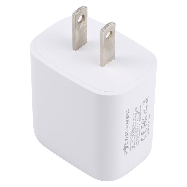 Caricatore da viaggio USB-C 20W QC 3.0 PD 3.0 US Plug