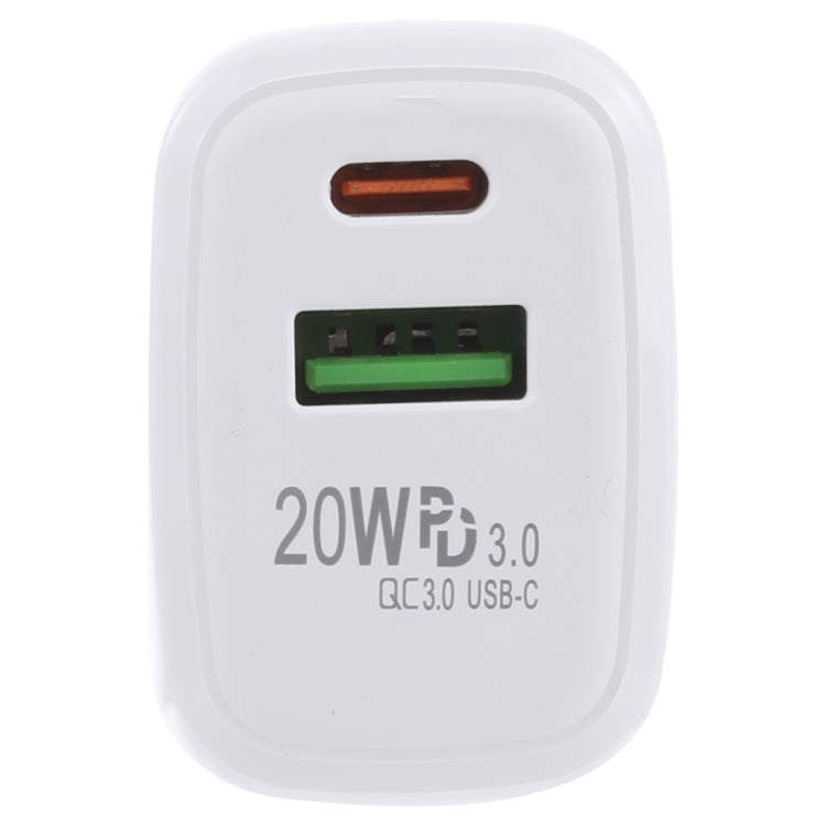 Caricatore da viaggio USB-C 20W QC 3.0 PD 3.0 US Plug