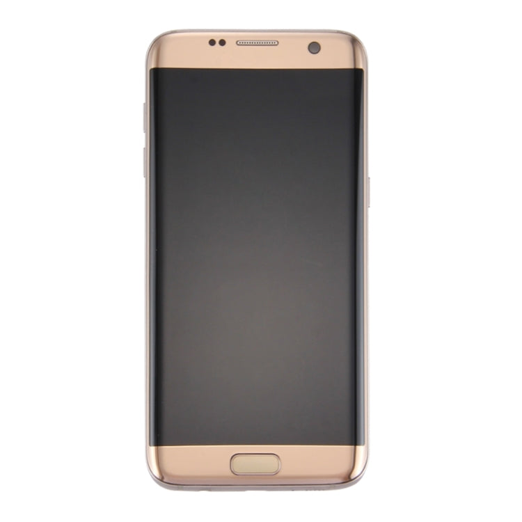 Schermo LCD originale e digitalizzatore assemblato completo con telaio, scheda porta di ricarica, pulsante volume e pulsante di accensione per Galaxy S7 Edge / G935F, For Samsung Galaxy S7 Edge / G935F, For Galaxy S7 Edge / G935F (Frame)               ...