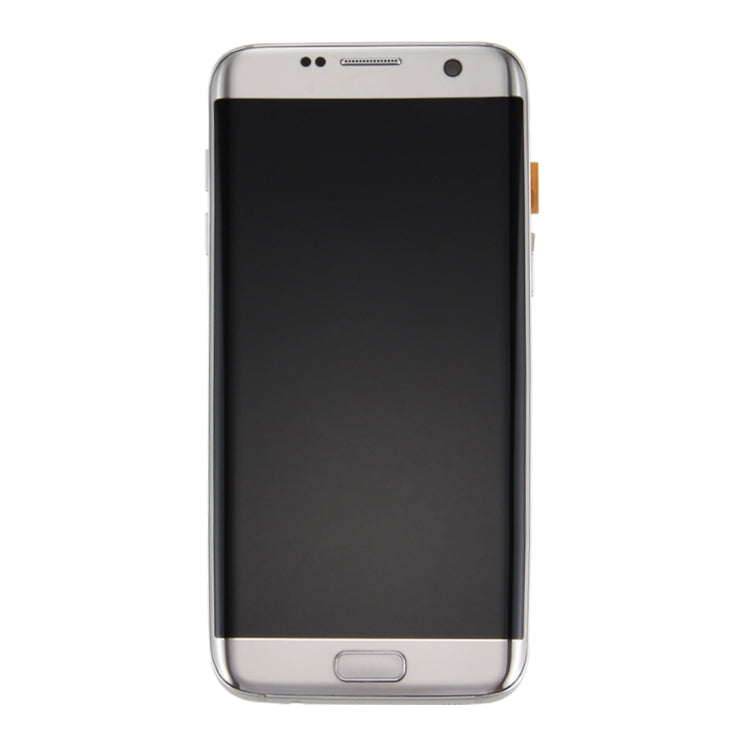 Per Galaxy S7 Edge / G935A Schermo LCD originale e digitalizzatore assemblaggio completo con telaio, scheda porta di ricarica, pulsante volume e pulsante di accensione, For Samsung Galaxy S7 Edge / G935A, For Galaxy S7 Edge / G935A (Frame)             ...