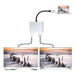 Docking station HUB multifunzione da USB-C/Tipo-C a HDMI+VGA 2 in 1