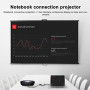 Docking station HUB multifunzione da USB-C/Tipo-C a HDMI+VGA 2 in 1